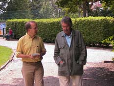 avec André-Paul Duchâteau, en août 2003